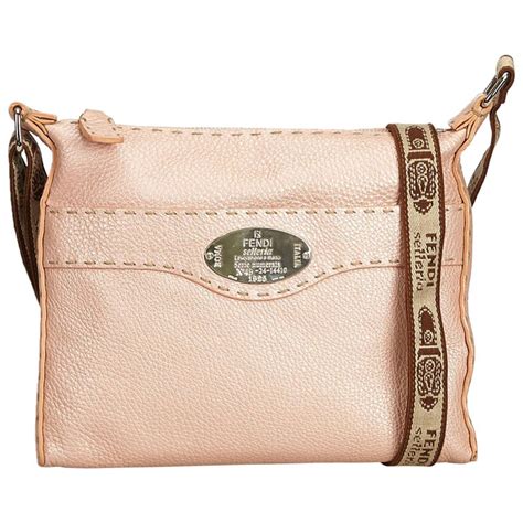 fendi selleria bag pink|fendi selleria crossbody bag.